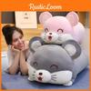 Pig Cartoon Cute Mouse Hamster Bed Pillow Girls Office Lunch Plush Toy Gift