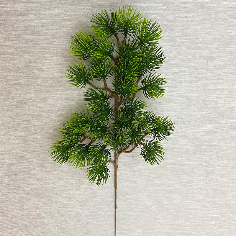 Пластиковый искусственный сосна кипарис растение бонсай настольный сад пластиковая ветка дерева