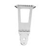Trapeze Tailpiece 6 String Guitar Bridge Parts Metal for Acoustic Jazz Bass Silver