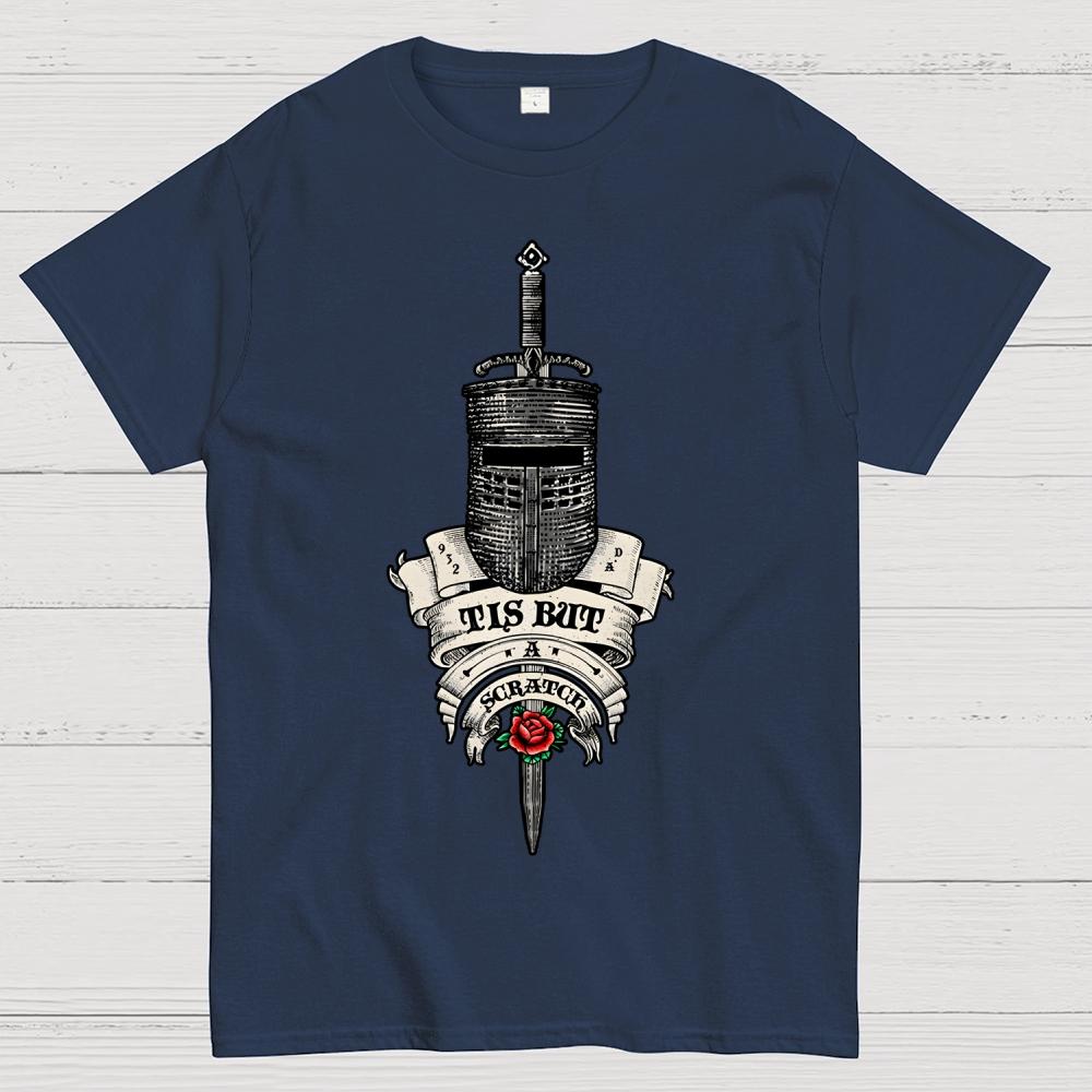 Tis but a scratch Cotton Summer Casual Cool Loose T-Shirt