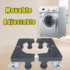 Washing Machine Stand Furniture Movable Base Fridge Holder Washing Machine Adjustable Bracket Wheels Refrigerator Raised
