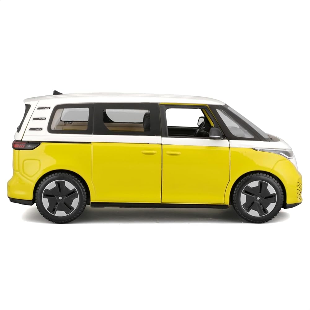 Maisto 1/24 Volkswagen ID. Желтый Buzz Модель автомобиля литая Готовый 32914 YL