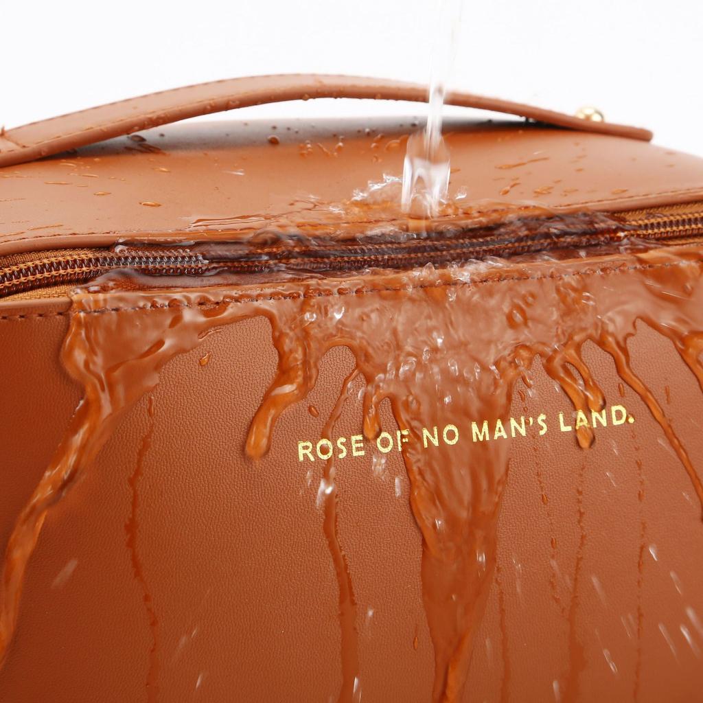 Дорожная косметичка, большая вместимость, косметички для женщин, водонепроницаемая портативная сумка, открытый плоский органайзер для хранения туалетных принадлежностей