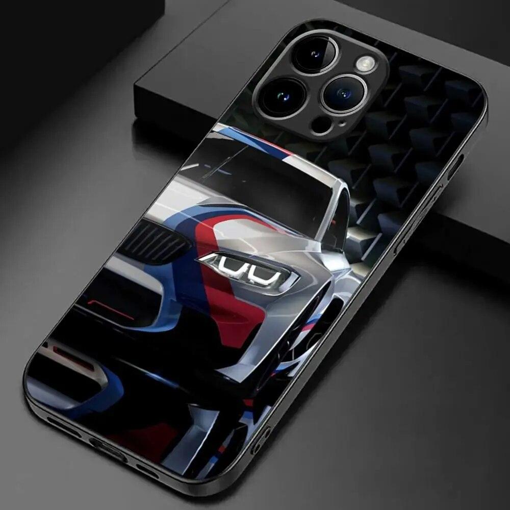 Чехол для телефона в спортивном автомобиле, чехол для iPhone Xiaomi Mi Samsung Galaxy Redmi Note AS 11 12 13 14 15 22 23 24 5G Pro Plus Max Fe Ultra