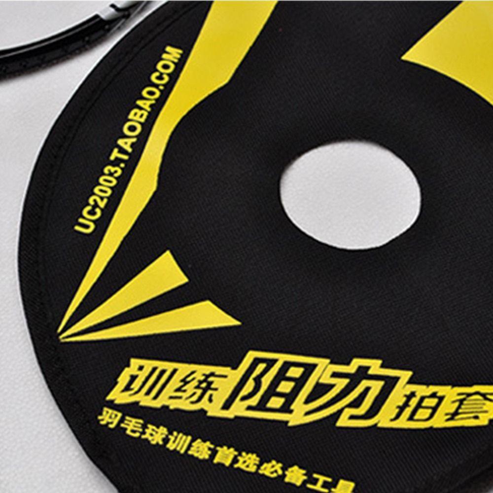 Accessories Swing Hitting Professional Power Exerciser Badminton Racket Resistance Cover Racquet Sleeves Enhance Wrist