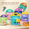 Early Childhood Education Scene Sticker Book Focus Cultivation Quiet Sticker Book Enlightenment Puzzle Cognitive Sticker Book