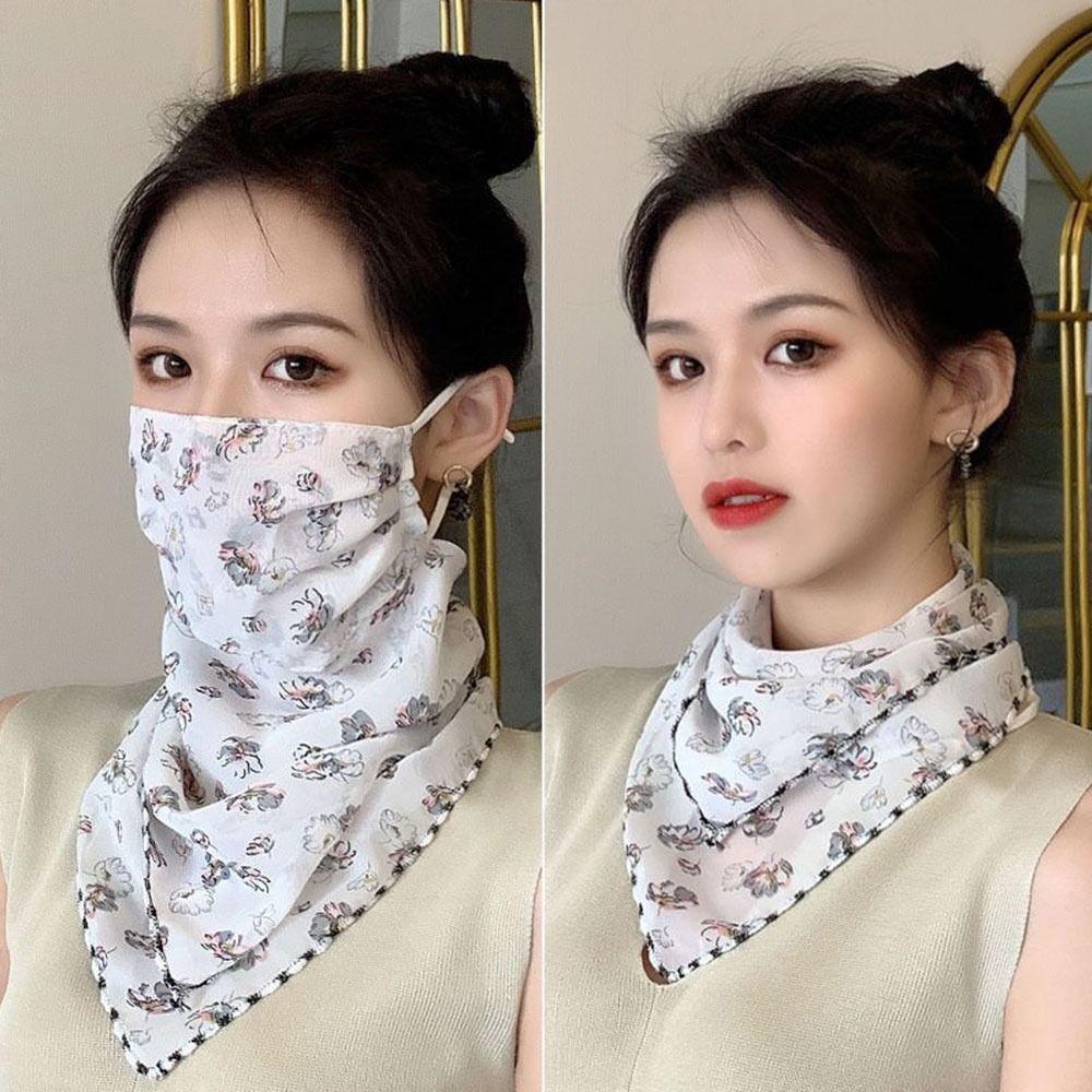 Breathable Full Face Mask Windproof Dustproof Neck Gaiter Summer Balaclava  Hiking Cycling