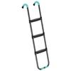 Trampoline Ladder 3 Steps Wide Trampoline Ladder Kit Safety Heavy Duty Steel 16FT Trampoline Replacement Accessories