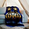 1PC F.C. Internazionale Milano Printed Soft Flannel Blanket Throw for Adult Bedroom Living Room Sofa Camping Travel Fan gifts Christmas Gifts