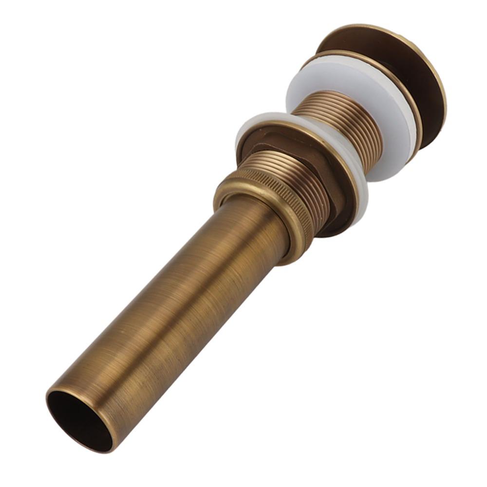 Brass Drain Stopper Without Overflow Basin Drain Filter Durable Sink Drain Vessel Sink
