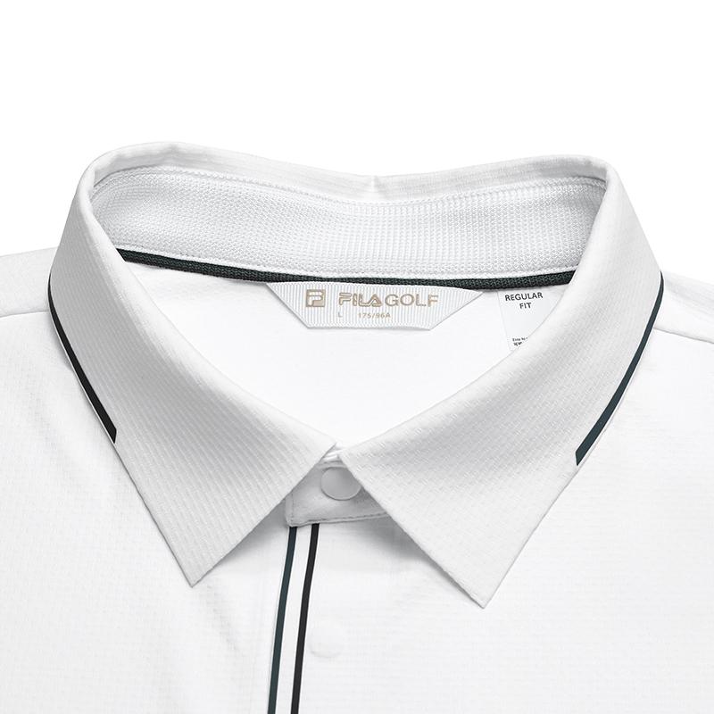Fila Мужская футболка-поло с коротким рукавом серии Golf Contact Cool Simple A11M635103FWT