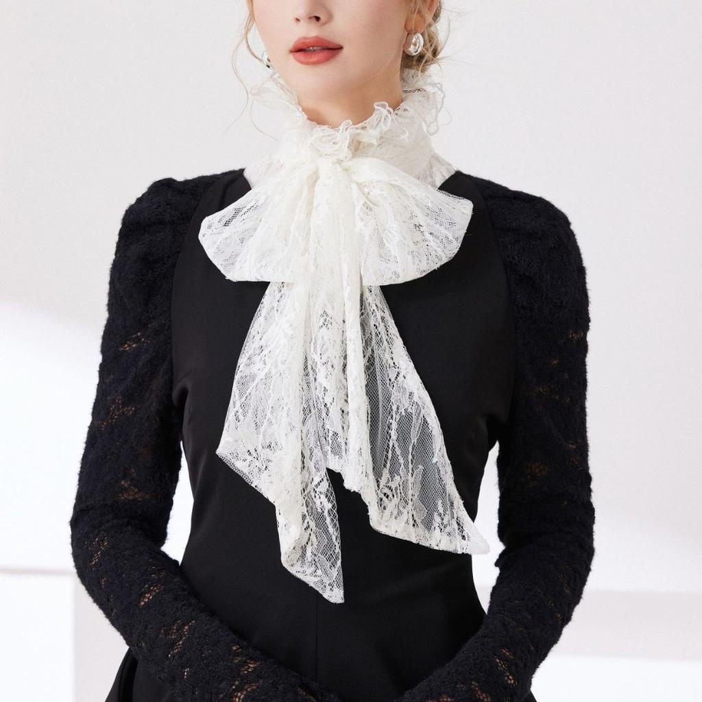 Vintage Lapel Fake Collar Female Detachable Shirt False Collar for Women Blouse Sweater Lapel Top Clothing Accessories