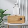 Glass and Wood Essential Oils Diffuser 2W Rechargeable for Office Desktop Home