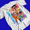 Аниме Dragon Ball Сон Гоку Мужская Женская Летняя Футболка Принт Харадзюку Оверсайз Короткий Рукав Свободная Повседневная Удобная Y2k Топ