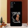 Мультяшный чехол Cavoodle Cavapoo для Samsung Galaxy S22 S23 S24 Ultra Note 20 10 Plus S8 S9 S10 S20 FE S21 FE