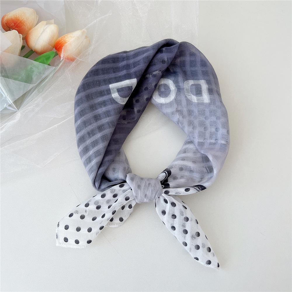 Маленький квадратный шарф из хлопка и льна, шелковый шарф, женский, весна и осень, новый стиль, художественный и универсальный, модный, темпераментный шарф-повязка на голову