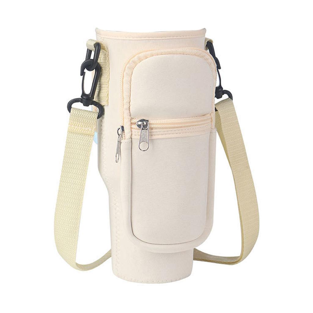 Сумка для переноски бутылок с водой Leeseph для стакана Stanley 40 унций с ручкой, чехол для бутылок с водой и регулируемым плечевым ремнем