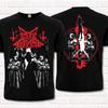 Винтажная футболка Dark Funeral, 2 стороны, для металлистов, черная, размеры от S до 5XL, ZL209, унисекс