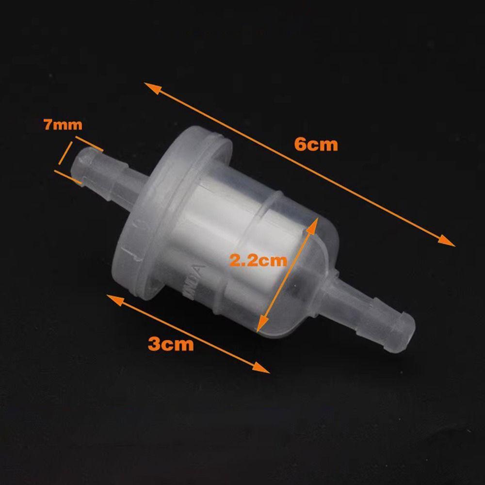 1/2/5/10Pcs Oil Cup Polymer Motorcycle Fuel Filters 110/125/150/175/200 Engine Petrol Filter