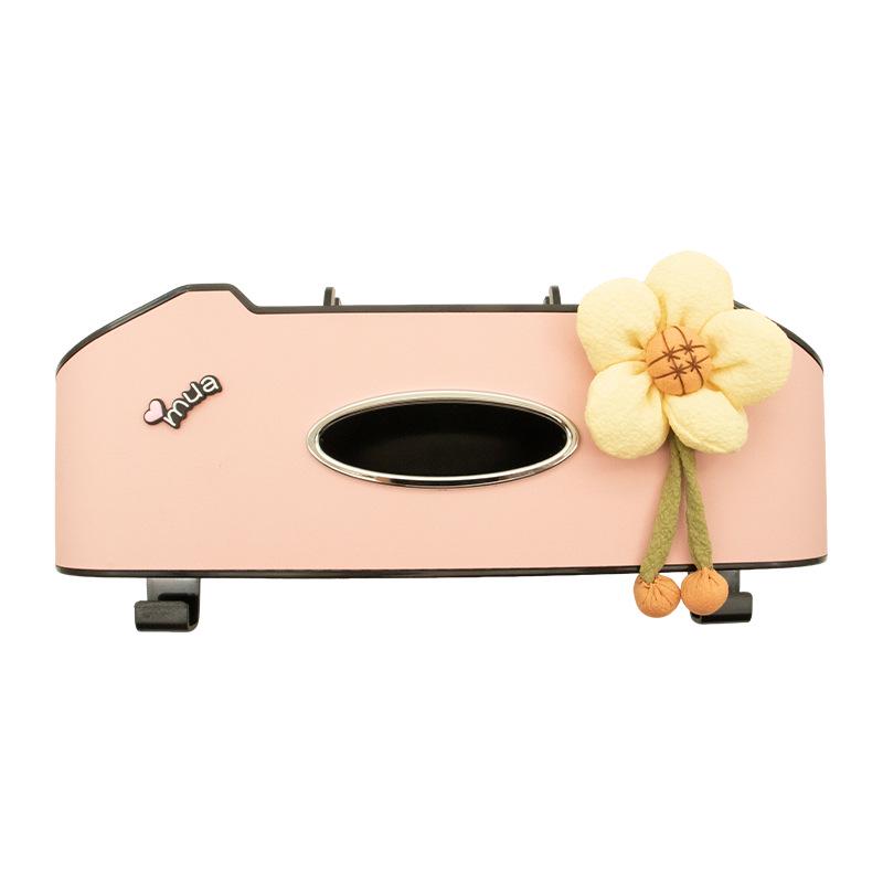 Органайзер на спинку сиденья автомобиля с держателем для салфеток и подстаканником - Многофункциональный органайзер