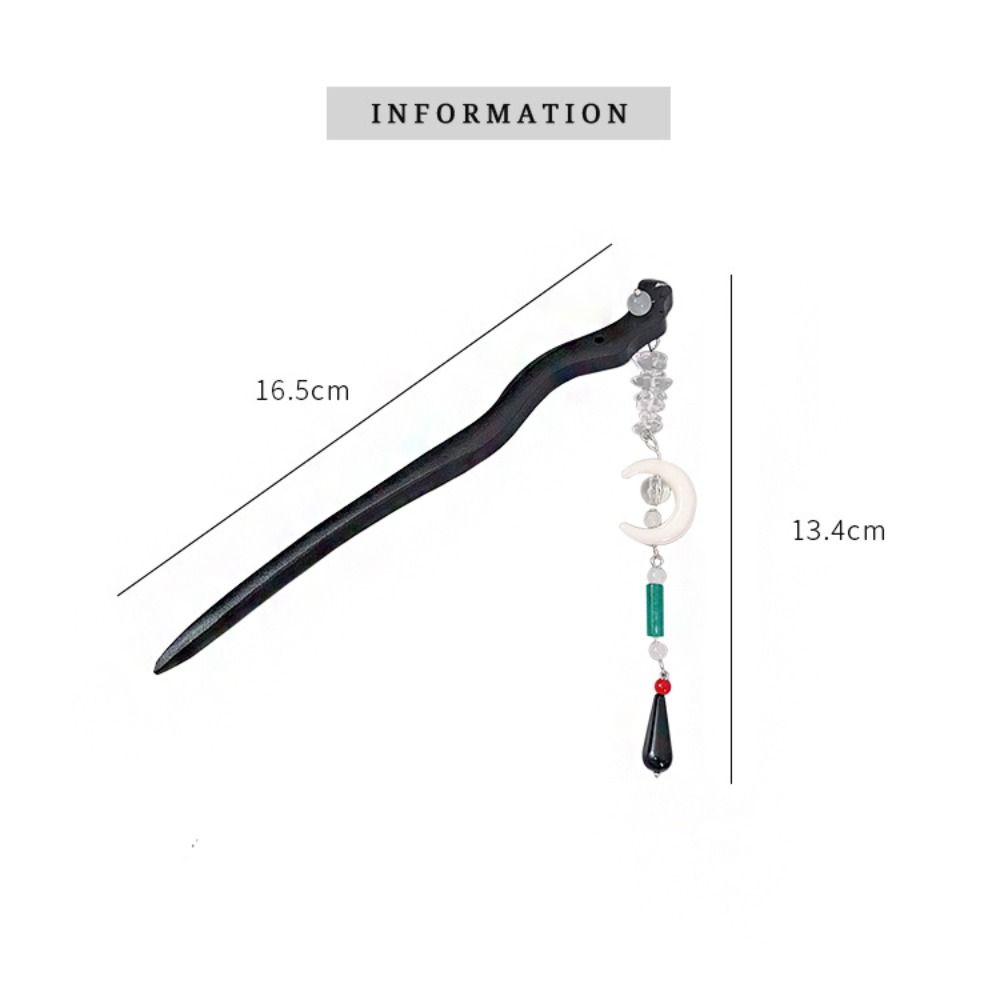 Devil Hetian Jade Ancient Style Hairpin Ancient Headwear Chinese Style Headwear Hanfu Hair Sticks