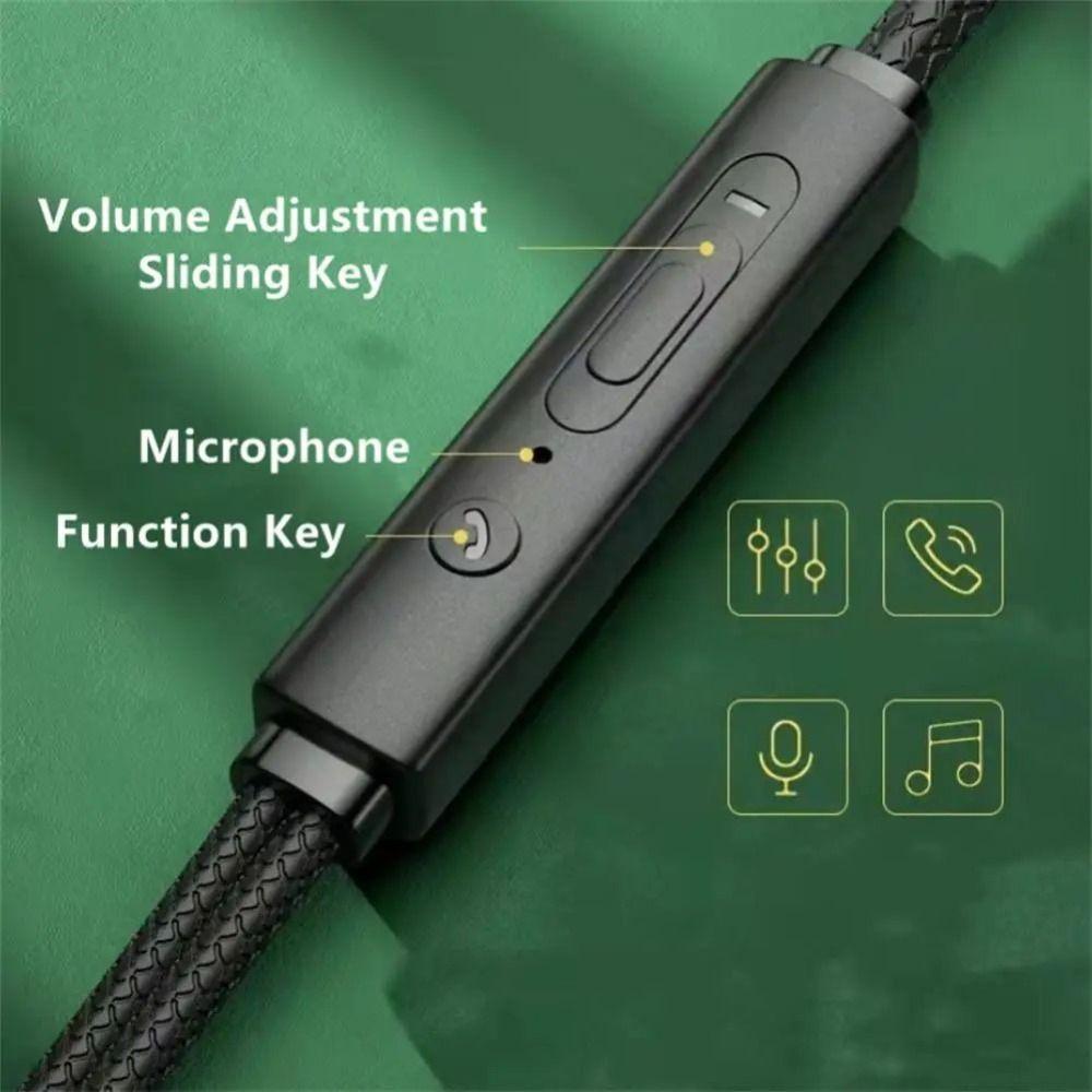 3,5 мм наушники-вкладыши Проводная гарнитура Портативный микрофон-вкладыш