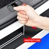 Car Trunk Sticker Rear Bumper Protector Carbon Fiber Texture Decor for Jeep Cherokee Patriot Liberty Wrangler JK JL Commander AKY1