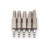 5Pcs 3.5Mm 3 Pole Headphone Audio Jack Male Plug Soldering Connector