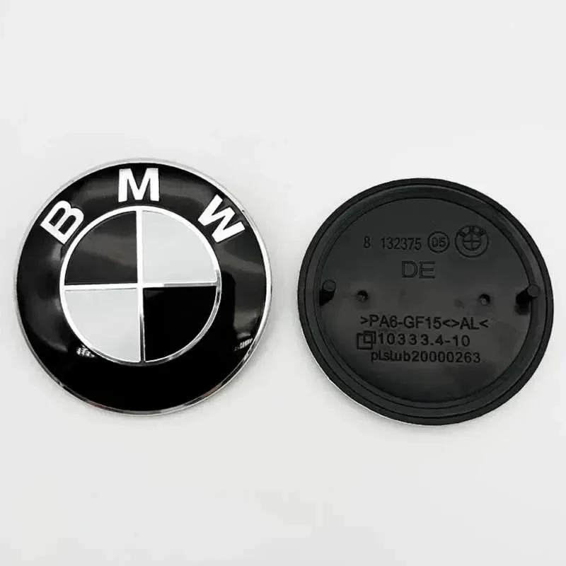 74мм/82мм логотип на капот автомобиля группы BMW BMW E36 E46 E53 E90 E60 E61 E93 E87 x1 X2 X3 x5 X6 F30F1Z3Z4X1 X5M2 M3M4 M8 логотип на багажник.