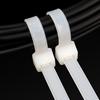 100 шт. нейлоновых универсальных кабельных стяжек с пряжкой, прочные самоблокирующиеся держатели для кабельных стяжек, устойчивые к ультрафиолетовому излучению, пластиковые кабельные стяжки, крепежные элементы