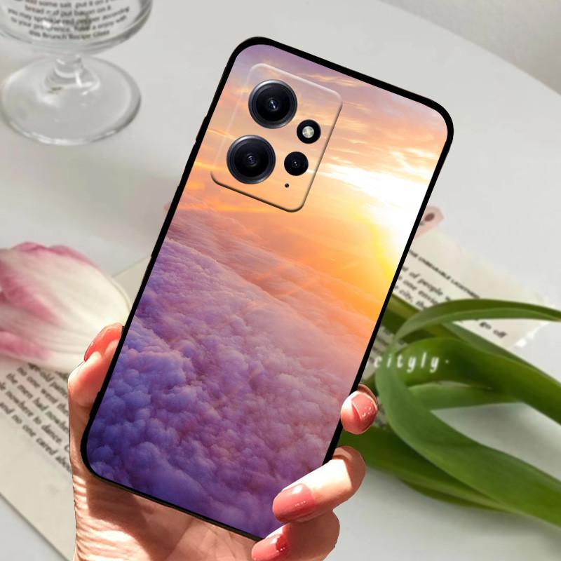 Чехол-бампер для Xiaomi Redmi Note 12 4G, противоударный, силиконовый, ТПУ, задняя крышка для телефона для Xiaomi Redmi Note 12 Pro 5G 4G Fundas Note12