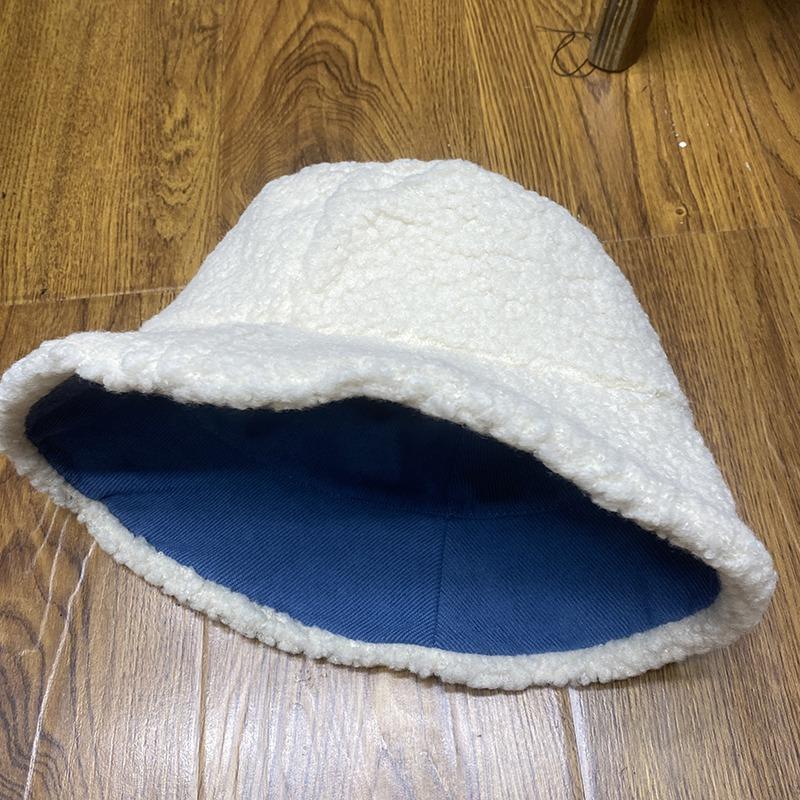 Женская шляпа Универсальный таз Теплая Утолщенная Ретро Носить на обе стороны