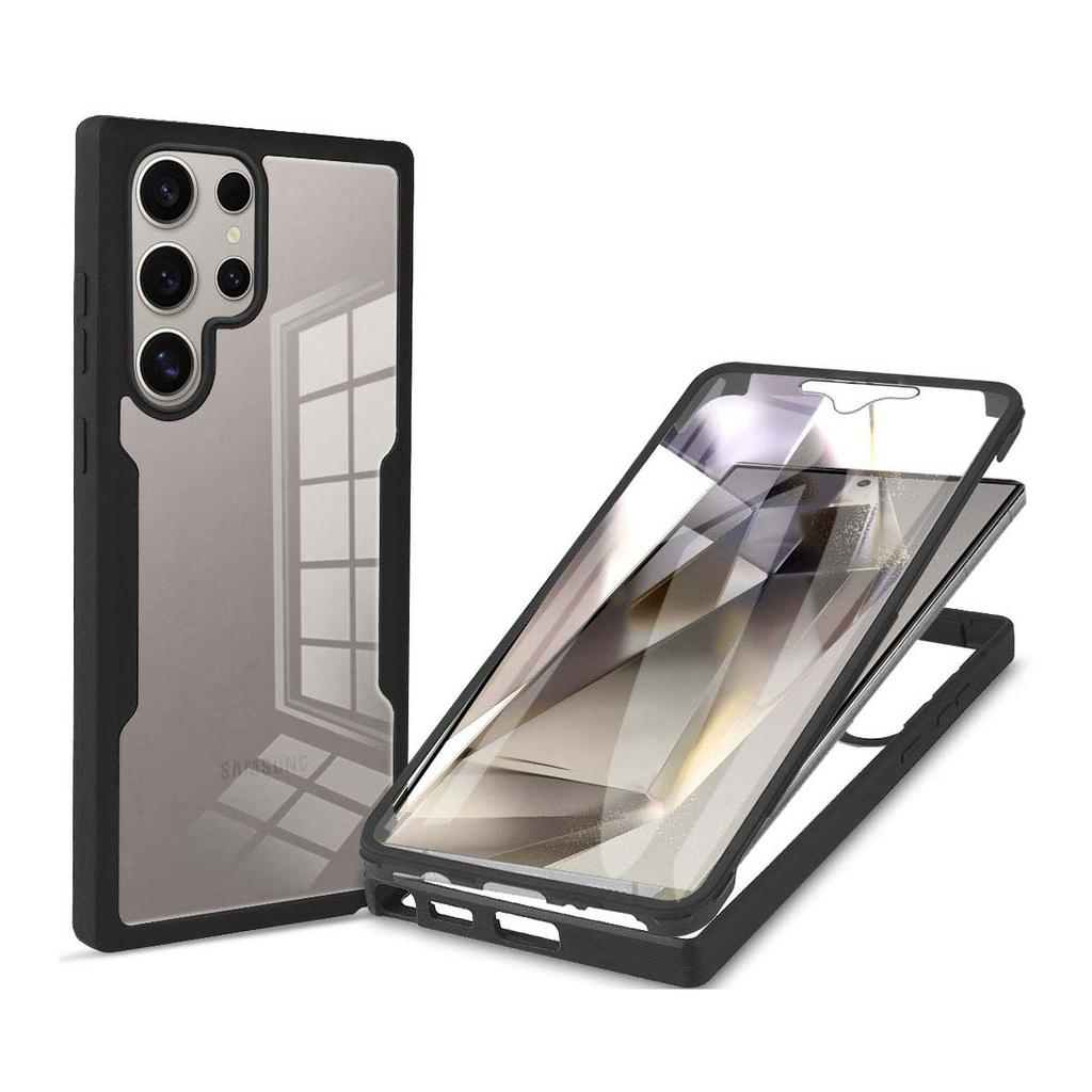 Для Samsung Galaxy S26 S25 S24 S23 Ultra Plus Ударопрочный и противоударный 360° полностью закрывающий чехол для телефона для Samsung S 25 24 23 FE S25Edge