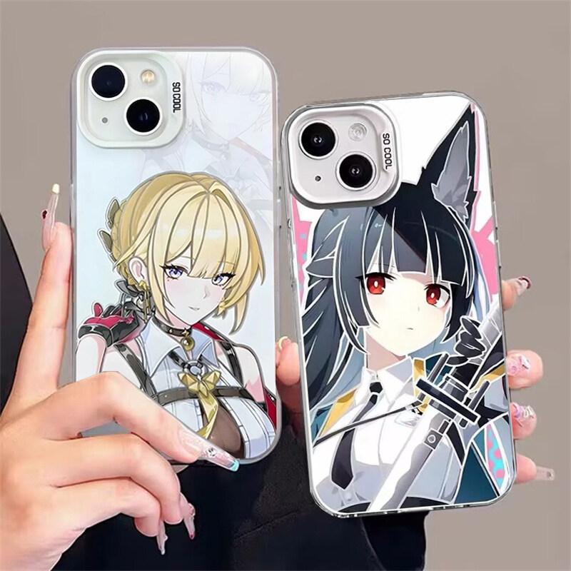 Zenless Zone Zero Исюань Вивиан Эвелин Чехол Для Samsung Galaxy S25 Edge S24 S23 S22 S21 S20 Plus Ultra S23FE S24FE A55 A35 A54