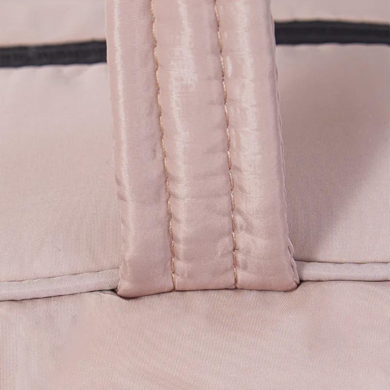 Дорожная сумка Lulu High-Value: Большая емкость для разделения влажного и сухого мусора, ручной мешок из хлопкового пуха