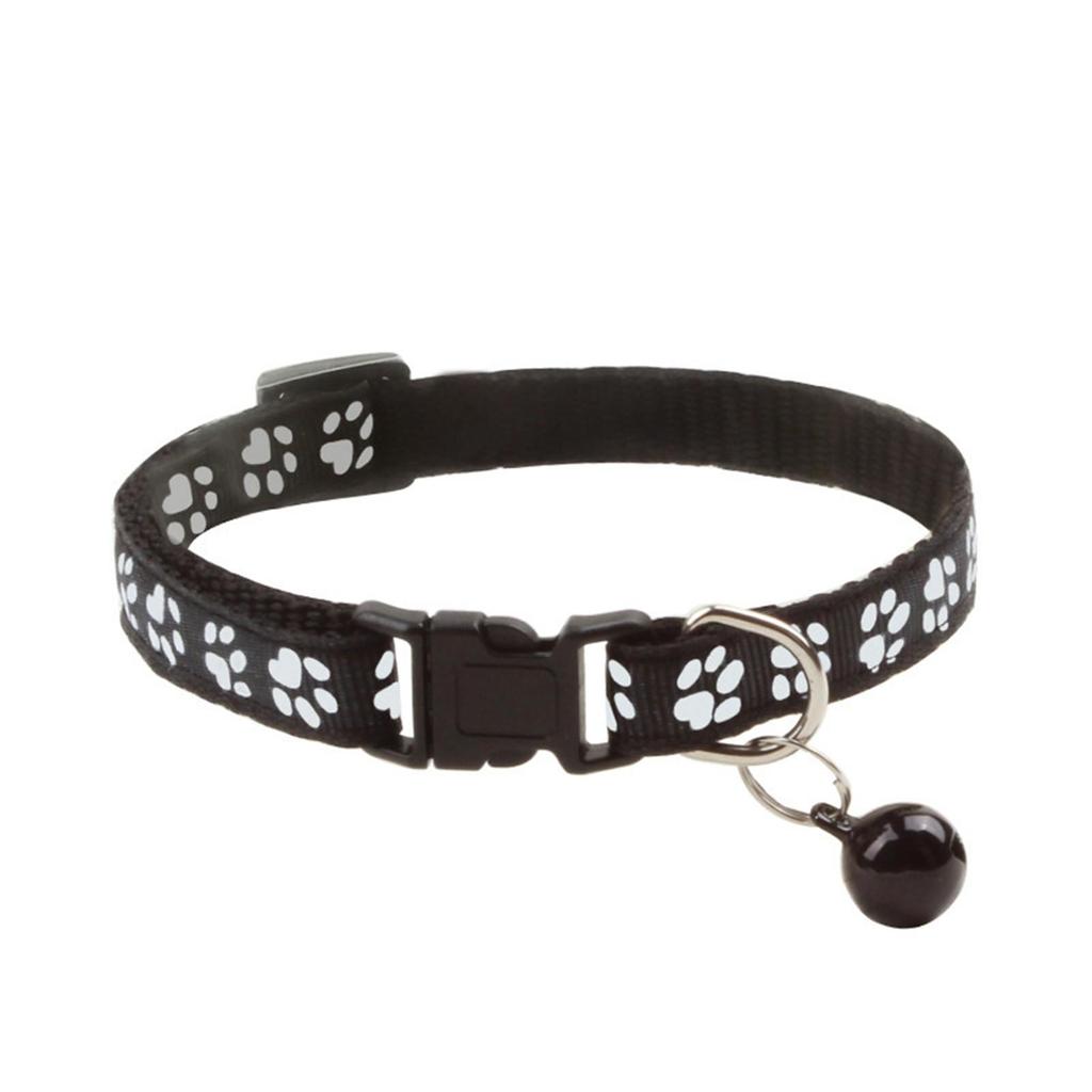 Cat And Dog Collar Printed Collar Collar With Bell Pet Collar
