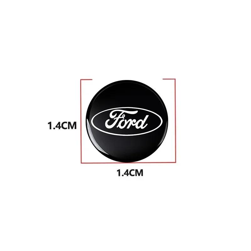New 2026 Car Sticker 2/5/10pcs Car Key Shell Remote Case Cover Aluminum Emblem Symbol Sticker For Ford Focus Mk2 Party Mk3 Range