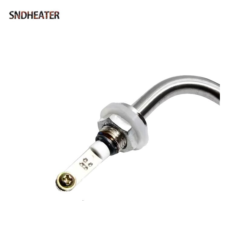 SNDHEATER 220В Электрический ТЭН для Нагрева Воды M12 Нержавеющая Сталь Высокомощный Нагреватель Запасная Часть Котла 1500Вт 2000Вт 3000Вт 4000Вт