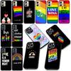 Love Is Love LGBT Rainbow Heart LGBTQ Case for Motorola Moto Edge 50 30 Fusion 40 NEO Ultra Pro G22 G23 G20 G35 G84 G13 G53