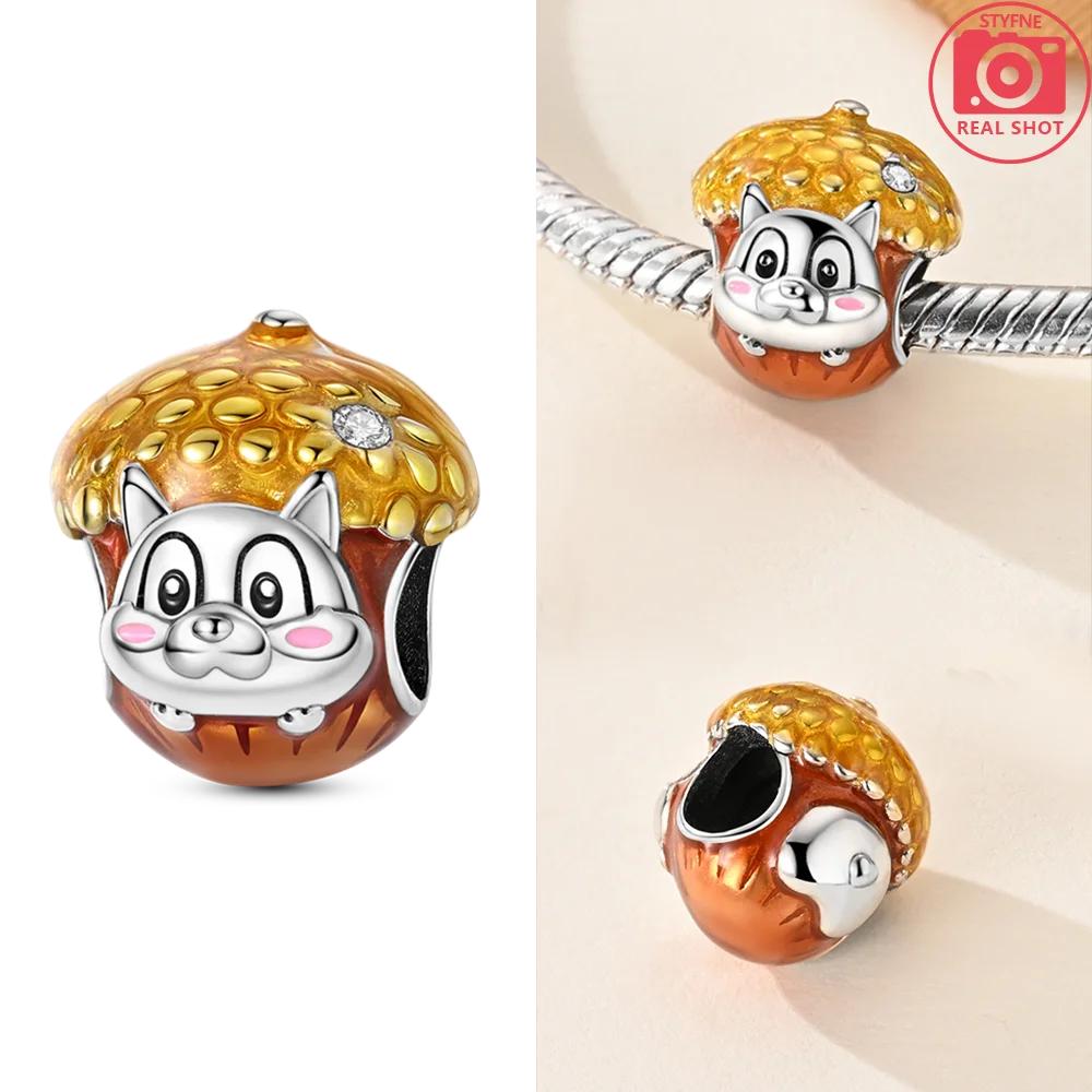 Exquisite Copper Original Gold Butterfly Maple Leaf Heart Charms Beads Fit Bracelet Women Jewelry Diy Accessory Gifts