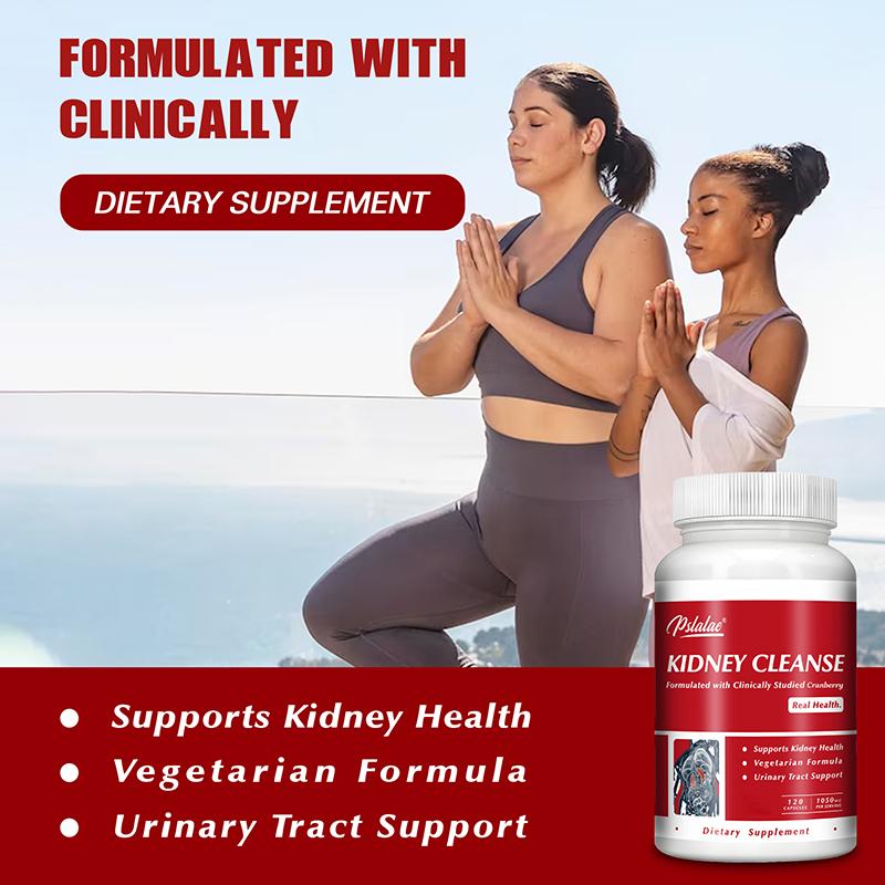 Pslalae - Cranberry, Bearberry Powder, and Horsetail Powder Blend Capsules - Kidney Health