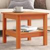 VidaXL Coffee Table Wax Brown 45x45x40 Cm Solid Pine Wood, Side Table, Living Room Table, End Table, End Table 847174