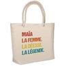Sac De Plage - PLANETEE - Maïa Déesse Légende Vintage - Isotherme - Coton - Beige