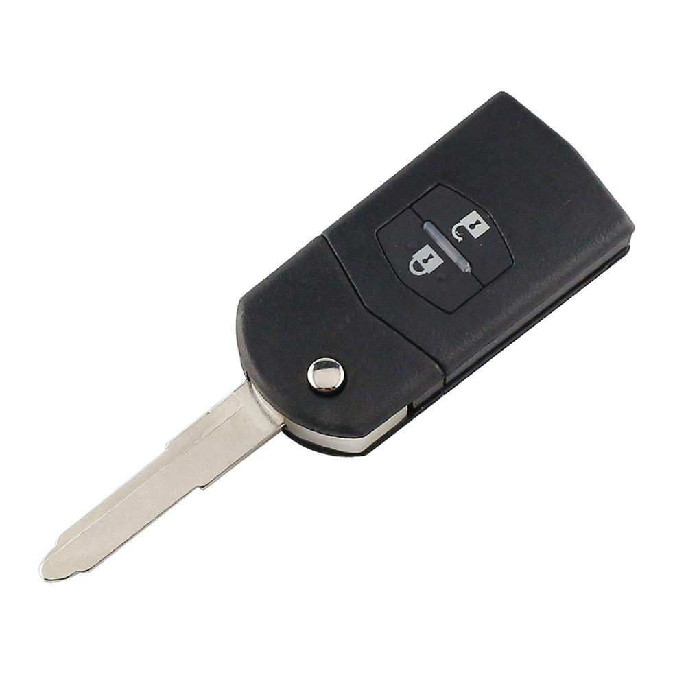 315Mhz/433Mhz For Mazda 3 5 6 Series M6 M3 RX8 MX5 2 M2 M5 8 M8 Demio CX7 CX9 Remote Car Key 4D63 Chip 2 Button Fold Uncut Blade