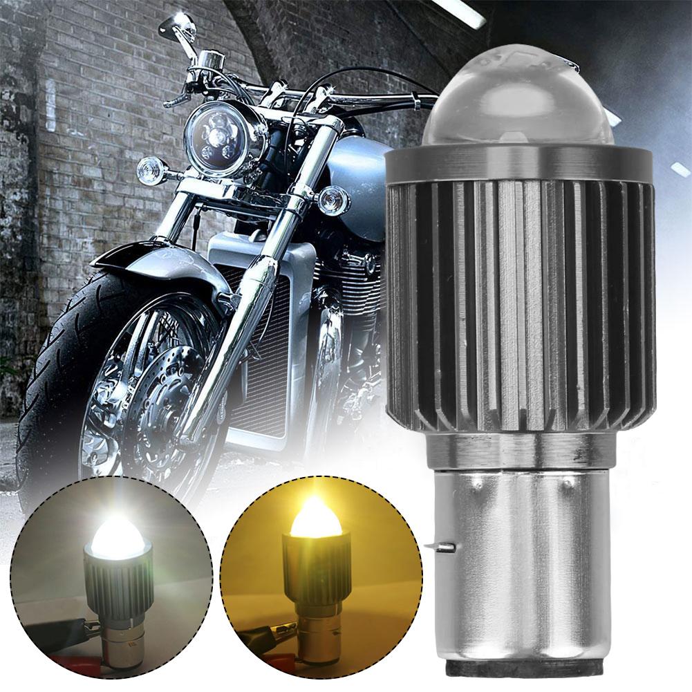 1PCS 10000LM H4 LED Motorcycle Headlight Bulbs White Accessories Yellow Scooter Motorbike Light G8M4