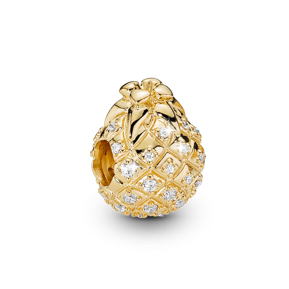 Pandora 18K Gold With 925 Sterling Silver Pendant, Accessories Unisex 767904CCZ