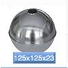 10pcs 304 Magnetic Stainless Steel Float Ball Switch Accessories 52x52x15mm Water Level Detection for Industrial Use