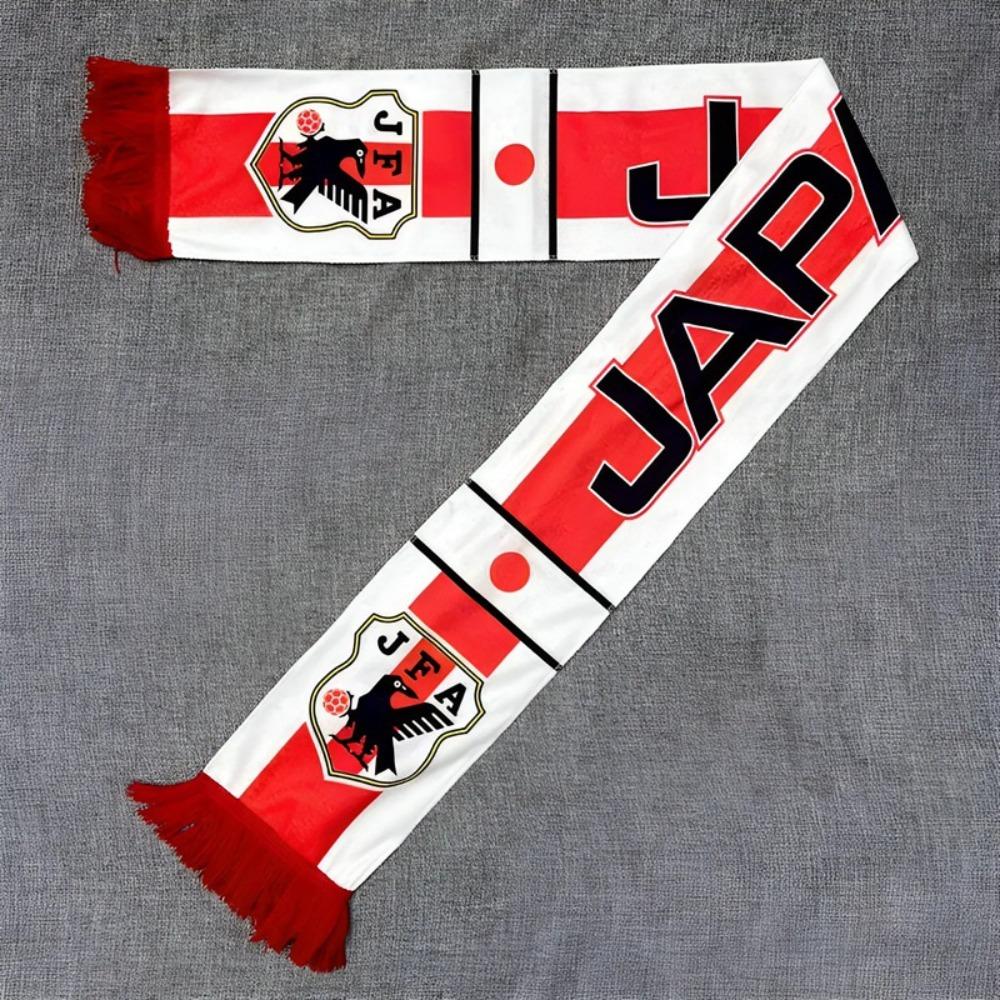 Club Support Scarf Knitted Double Warm Scarf