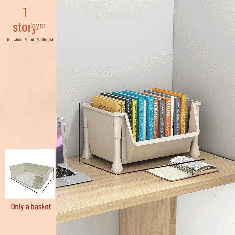 Milin 5-Tier Rolling Storage Cart with Swivel Wheels