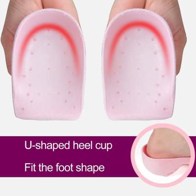 Yousheng 1 пара невидимых носков для увеличения роста, амортизирующие противоскользящие стельки для защиты пятки, унисекс-поставка